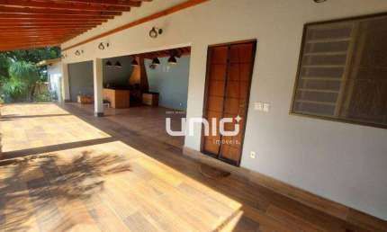 Chácara com 3 dormitórios à venda, 1000 m² por R$ 765.000,00 - Estância Lago Azul (Ártemis) - Piracicaba/SP