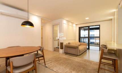 Apartamento com 2 quartos para alugar no Cabral em Curitiba.
