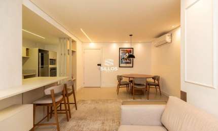 Apartamento com 2 quartos para alugar no Cabral em Curitiba.