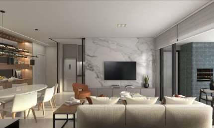 Apartamento à venda com 3 quartos no Cabral em Curitiba