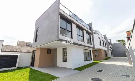 Sobrado triplex à venda com 3 quartos no São Lourenço em Curitiba/PR - Unidade 04