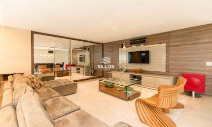 Apartamento mobiliado, com 3 suítes,  à venda no Ecoville em Curitiba