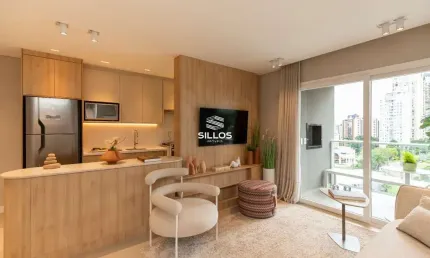 Apartamento à venda com 2 quartos no Ecoville - Curitiba