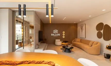 Apartamento decorado à venda com 3 quartos no Cristo Rei em Curitiba