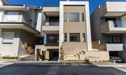 Sobrado em condominio à venda com 5 quartos no campo comprido em curitiba