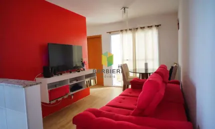 Apartamento com 2 dormitórios e vaga escriturada Mobiliado no Parque Mario  Quintana