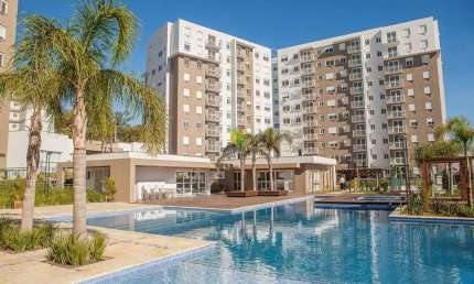 Apartamento com 2 dormitórios e uma vaga-Bairro Jardim Itu