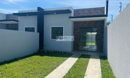 RESIDÊNCIA NOVA COM QUINTAL - 2 DORMITÓRIOS SENDO UMA SUÍTE.