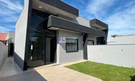 Residência nova com excelente acabamento - 3 dormitórios sendo uma suíte.