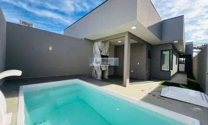 Linda Residência Moderna no Litoral Paranaense no Balneário Caravelas - Matinhos