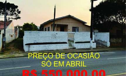 TERRENO à venda, 576.00 m2 por R$550000.00  - Pinheirinho - Curitiba/PR