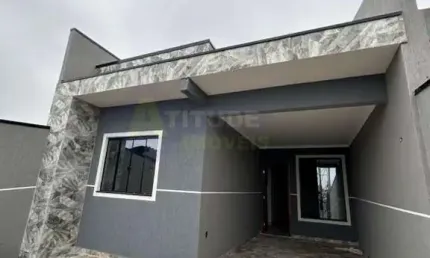 Casa para Venda em Araucária, Tindiquera, 3 dormitórios, 1 suíte, 2 banheiros, 2 vagas