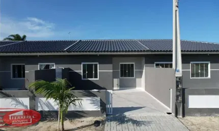 Casa com 2 quartos à venda na Avenida Alvorada Do Sul, Coroados, Guaratuba