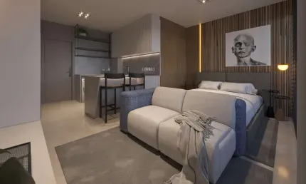 Apartamento com 1 quarto à venda na Rua Suécia, 503, Praia Brava, Itajaí