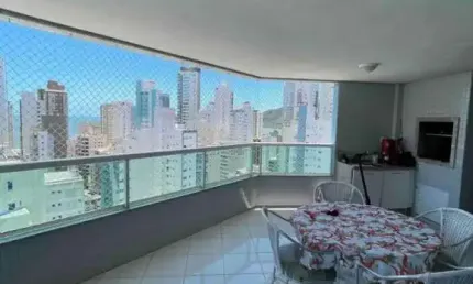 Apartamento mobiliado com 03 dormitórios na barra sul em balneário camboriú