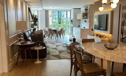 Brava home resort - apartamento decorado com 03 suítes na praia brava de itajaí