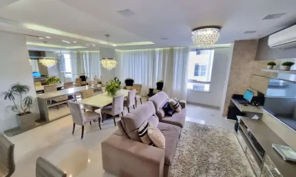 APARTAMENTO MOBILIADO COM 03 SUÍTES EM BALNEÁRIO CAMBORIÚ