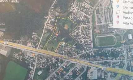 Terreno comercial à venda na Rodovia BR-282, 2345, Passo Fundo, Lages
