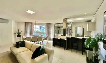 SANDS BEACH RESIDENCE - APARTAMENTO DECORADO COM 04 SUÍTES EM BALNEÁRIO CAMBORIÚ