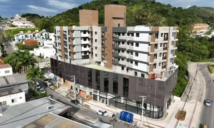 Portal da brava - apartamento com 02 dormitórios na praia brava em itajaí