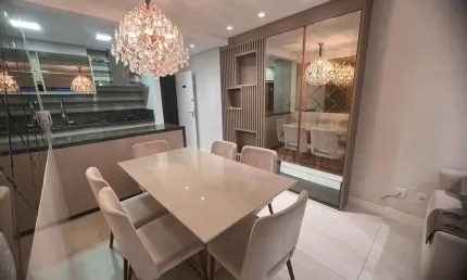 SHOPPING ATLÂNTICO - APARTAMENTO MOBILIADO COM 02 DORMITÓRIOS EM BALNEÁRIO CAMBORIÚ
