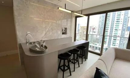 Admirá arrka concept - apartamento decorado com 04 suítes em balneário camboriú