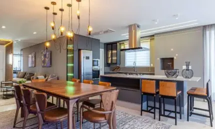 LE BLANC BRAVA RÉSIDENCE - APARTAMENTO DECORADO COM 04 SUÍTES NA PRAIA BRAVA - ITAJAÍ