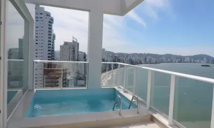 Grand palazzo - cobertura triplex frente mar - balneário camboriú