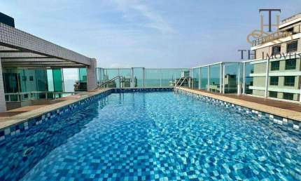 Apartamento com 3 dormitórios para alugar, 107 m² por R$ 7.790,00/mês - Praia Brava - Itajaí/SC