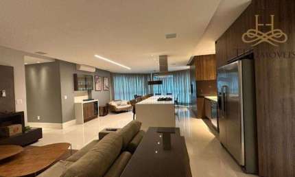 Apartamento com 3 dormitórios para alugar, 137 m² por R$ 15.000,02/mês - Praia Brava - Itajaí/SC