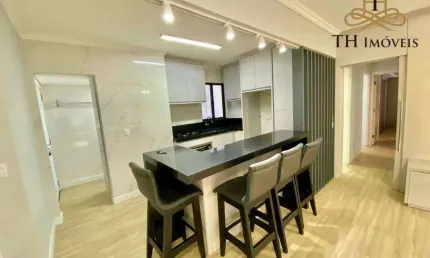 Apartamento com 3 dormitórios para alugar, 134 m² por r$ 7.000,02/mês - centro - balneário camboriú/sc