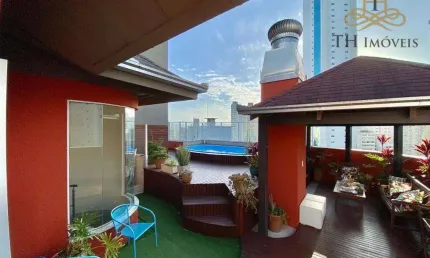 Cobertura com 3 dormitórios à venda, 221 m² por R$ 2.600.000,00 - Centro - Balneário Camboriú/SC