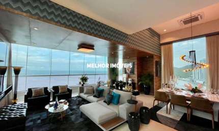 Summer Beach - Cobertura Triplex Fente Mar à Venda com 07 Suítes Amplo espaço de Lazer com Piscina Privativa Localizado em Balneário Camboriú - SC
