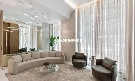 Skyline tower - apartamento quadra mar com 04 suítes em balneário camboriú/sc