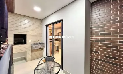 Vila Merlot - Apartamento Mobiliado com 80m² privativos, 02 suítes  a venda em Balneário Camboriú