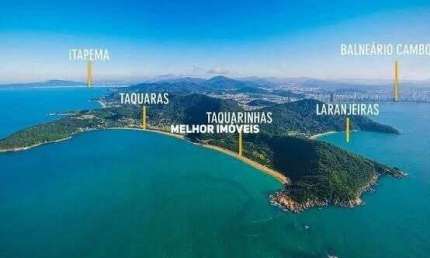 Terreno Residencial ou comercial à venda com 81.400 m² na Praia de Taquaras em Balneário Camboriú