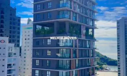 Empire - apartamento alto padrão á venda com 3 suítes, 2 vagas andar alto com vista mar em balneário camboriú