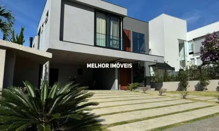 Casa de alvenaria nova á venda com 4 suítes, 4 vagas no condomínio Haras Rio do Ouro em Balneário Camboriú