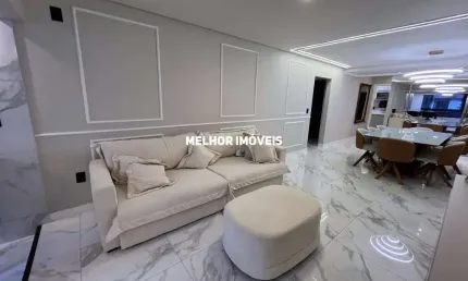 Residencial rio negro - apartamento mobiliado com 03 dormitórios à venda, 120 m² - meia praia - itapema