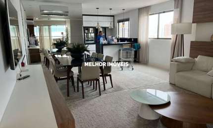 Quefren Residencial - Apartamento Duplex com 208m² de área privativa, composto por 02 suítes e 02 demi-suíte, localizado no Central de Balneário Camboriú.