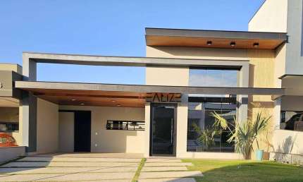 Casa moderna com 3 suítes à venda, 190 m² por R$ 2.020.000 - Condomínio Dona Maria José - Indaiatuba/SP