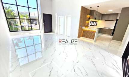 Casa térrea com 4 suítes à venda, 226 m² por R$ 2.490.000 - Condomínio Dona Lucilla - Indaiatuba/SP