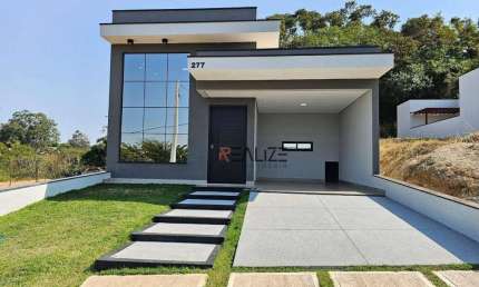 Casa com 3 suítes à venda, 138 m² por R$ 1.150.000 - Condomínio Fechado - Indaiatuba/SP