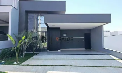Casa moderna com piscina e 3 suítes à venda, 151 m² por R$ 1.290.000 - Condomínio Fechado - Indaiatuba/SP
