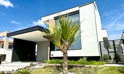 Casa moderna alto padrão com 4 suítes à venda, 259 m² por R$ 2.880.000 - Condomínio Maison Du Parc - Indaiatuba/SP