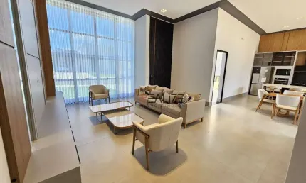 Casa moderna com mobília e 3 suítes à venda, 200 m² por r$ 2.290.000 - condomínio com localização privilegiada - indaiatuba/sp