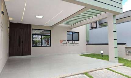 Casa com 3 dormitórios e acabamento alto padrão à venda, 118 m² por R$ 860.000 - Condomínio Jardins do Império - Indaiatuba/SP
