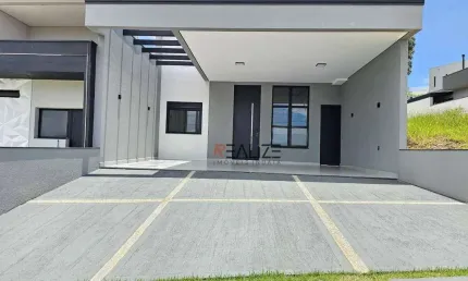 Casa com quintal fundo área verde e 3 dormitórios à venda, 152 m² por R$ 1.300.000 - Condomínio Fechado - Indaiatuba/SP