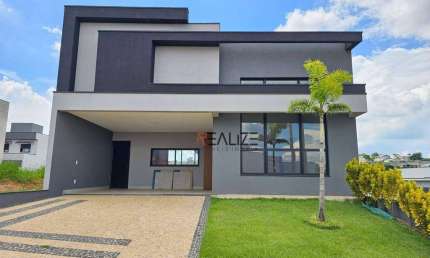 Casa moderna com moveis planejados à venda, 184 m² por R$ 1.580.000 - Condomínio Park Gran Reserve - Indaiatuba/SP