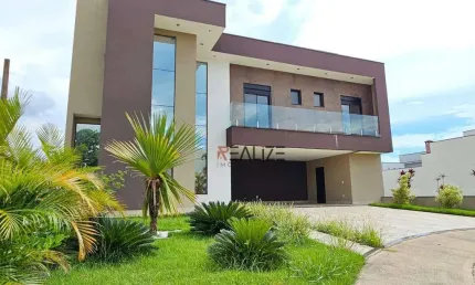Sobrado com 4 suítes e escritório à venda, 320 m² por R$ 2.950.000 - Condomínio Fechado - Indaiatuba/SP